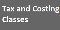Tax and Costing Classes